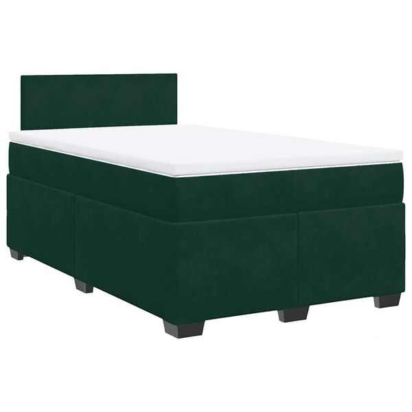vidaXL &Kappa;&rho;&epsilon;&beta;ά&tau;&iota; Boxspring &mu;&epsilon; &Sigma;&tau;&rho;ώ&mu;&alpha; &Sigma;&kappa;&omicron;ύ&rho;&omicron; &Pi;&rho;ά&sigma;&iota;&nu;&omicron; 120x190&epsilon;&kappa;. &Beta;&epsilon;&lambda;&omicron;ύ&delta;&iota;&nu;&omicron;