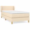 vidaXL &Kappa;&rho;&epsilon;&beta;ά&tau;&iota; Boxspring &mu;&epsilon; &Sigma;&tau;&rho;ώ&mu;&alpha; &Kappa;&rho;&epsilon;&mu; 80 x 200 &epsilon;&kappa;. &Upsilon;&phi;&alpha;&sigma;&mu;ά&tau;&iota;&nu;&omicron;