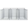 vidaXL &Alpha;&nu;&alpha;&sigma;&eta;&kappa;&omega;&mu;έ&nu;&omicron; &kappa;&rho;&epsilon;&beta;ά&tau;&iota; gabion &Alpha;&sigma;&eta;&mu;ί 150 x 100 x 60 &epsilon;&kappa;