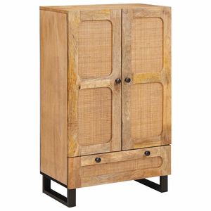 vidaXL Highboard &mu;&epsilon; &sigma;&upsilon;&rho;&tau;ά&rho;&iota; &Kappa;&alpha;&phi;έ 40 x 33 x 110 &epsilon;&kappa; &Sigma;&tau;&epsilon;&rho;&epsilon;ό &xi;ύ&lambda;&omicron; &mu;ά&nu;&gamma;&kappa;&omicron;