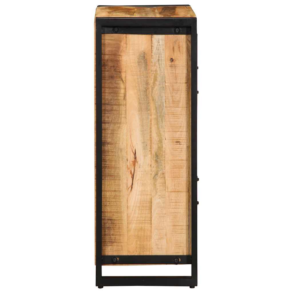 vidaXL Μπουφές 55x35x70 εκ. από Μασίφ Ακατέργαστο Ξύλο Μάνγκο