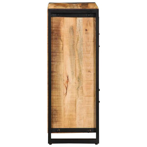 vidaXL Μπουφές 55x35x70 εκ. από Μασίφ Ακατέργαστο Ξύλο Μάνγκο