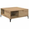 vidaXL &Tau;&rho;&alpha;&pi;&epsilon;&zeta;ά&kappa;&iota; &sigma;&alpha;&lambda;&omicron;&nu;&iota;&omicron;ύ Artisan Oak 80 x 80 x 36,5 &epsilon;&kappa;