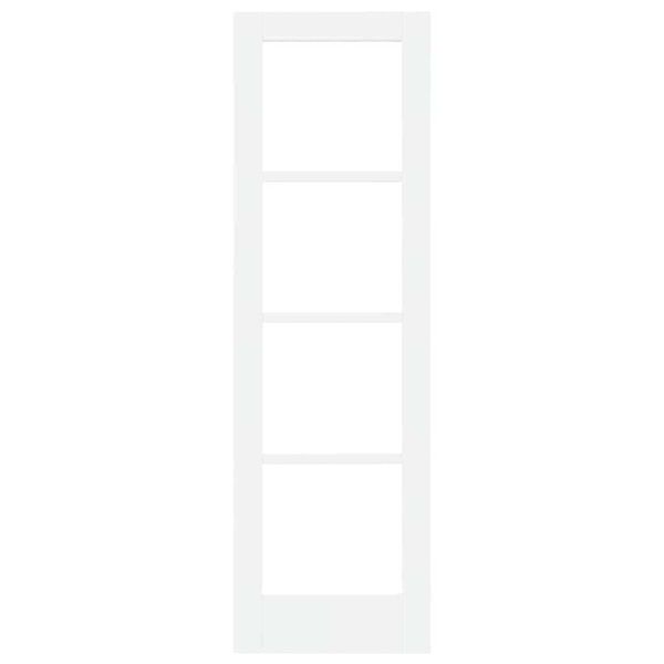 vidaXL Εσωτερική Πόρτα με Γυαλί ORKDAL Λευκό 61 x 198.5 εκ.