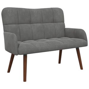 vidaXL &Kappa;&alpha;&nu;&alpha;&pi;έ&sigmaf; 2 &alpha;&tau;ό&mu;&omega;&nu; &Sigma;&kappa;&omicron;ύ&rho;&omicron; &Gamma;&kappa;&rho;&iota; 115 x 61 x 87 &epsilon;&kappa;. &Beta;&epsilon;&lambda;&omicron;ύ&delta;&omicron;