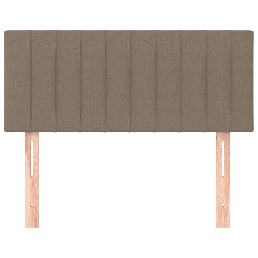 vidaXL Κεφαλάρι Κρεβατιού Taupe 90x5x78/88 εκ. Υφασμάτινο