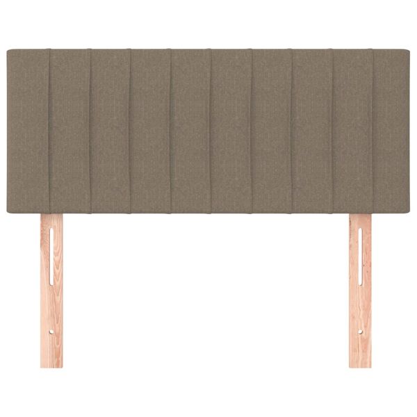 vidaXL Κεφαλάρι Κρεβατιού Taupe 90x5x78/88 εκ. Υφασμάτινο