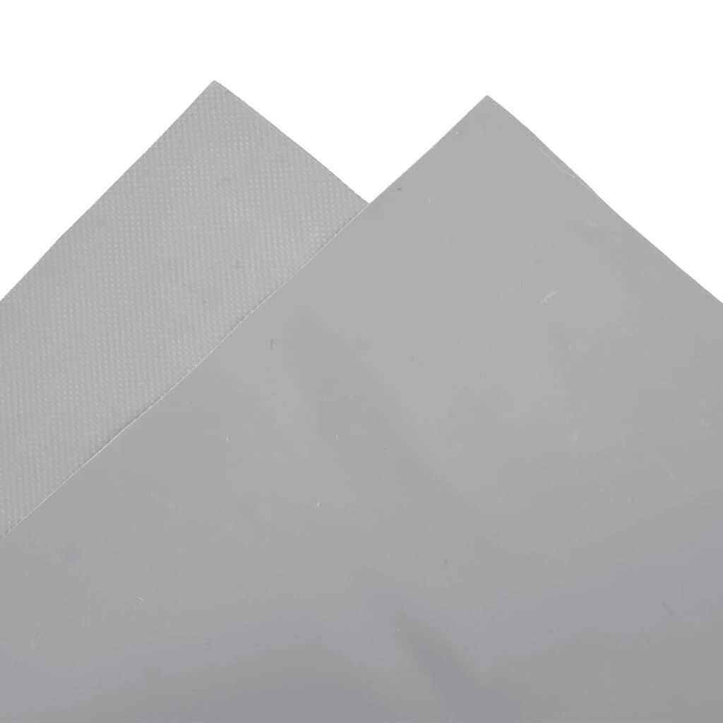 vidaXL Μουσαμάς Γκρι 1,5 x 2 μ. 650 γρ./μ²