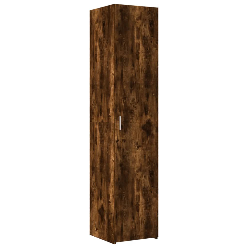 vidaXL Ντουλάπι Αποθήκευσης Στενό Δρυς 40x42,5x225 εκ. Επεξεργ. Ξύλο
