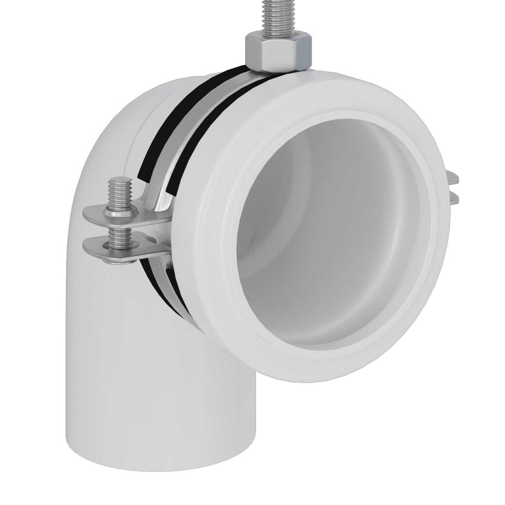 vidaXL Κρυφή Στήριξη για Ουρητήριο 50x115-139 εκ Ατσάλι