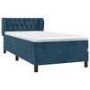 vidaXL &Kappa;&rho;&epsilon;&beta;ά&tau;&iota; Boxspring &mu;&epsilon; &Sigma;&tau;&rho;ώ&mu;&alpha; &Sigma;&kappa;&omicron;ύ&rho;&omicron; &Mu;&pi;&lambda;&epsilon; 90x200 &epsilon;&kappa;. &Beta;&epsilon;&lambda;&omicron;ύ&delta;&iota;&nu;&omicron;