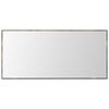 vidaXL Καθρέφτης Μπάνιου Καφέ 80 x 8.5 x 37 εκ Επεξεργασμένο ξύλο