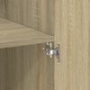 vidaXL Ντουλάπι Sonoma Δρυς 80x42,5x185 εκ. από Επεξεργασμένο Ξύλο