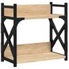 vidaXL &Beta;ά&sigma;&eta; &Epsilon;&kappa;&tau;&upsilon;&pi;&omega;&tau;ή 2 &Epsilon;&pi;&iota;&pi;έ&delta;&omega;&nu; Sonoma &Delta;&rho;&upsilon;&sigmaf; 40x20x40 &epsilon;&kappa; &Epsilon;&pi;&epsilon;&xi;. &Xi;ύ&lambda;&omicron;