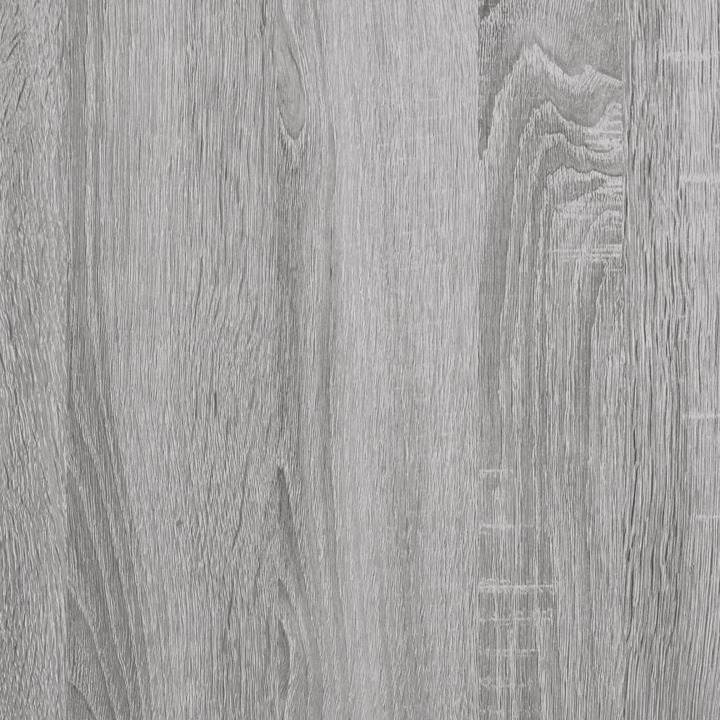 vidaXL Παγκάκι Αποθήκευσης Γκρι Sonoma 42 x 42 x 46 εκ. Επεξεργ. Ξύλο