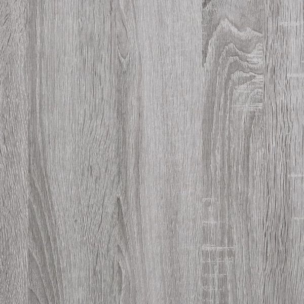 vidaXL Παγκάκι Αποθήκευσης Γκρι Sonoma 42 x 42 x 46 εκ. Επεξεργ. Ξύλο