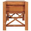 vidaXL Έπιπλο Τηλεόρασης 140 x 40 x 45 εκ. από Ξύλο Teak