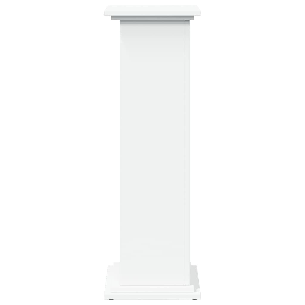 vidaXL Βάση Οθόνης με Αποθ. Λευκή 31x30x90 εκ. Επεξεργασμένο Ξύλο