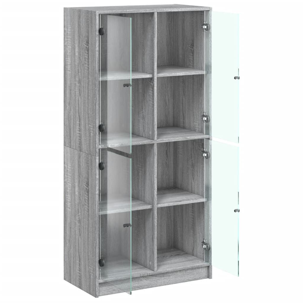 vidaXL Ντουλάπα με Πόρτες 68x37x142 εκ. Επεξεργασμένο Ξύλο