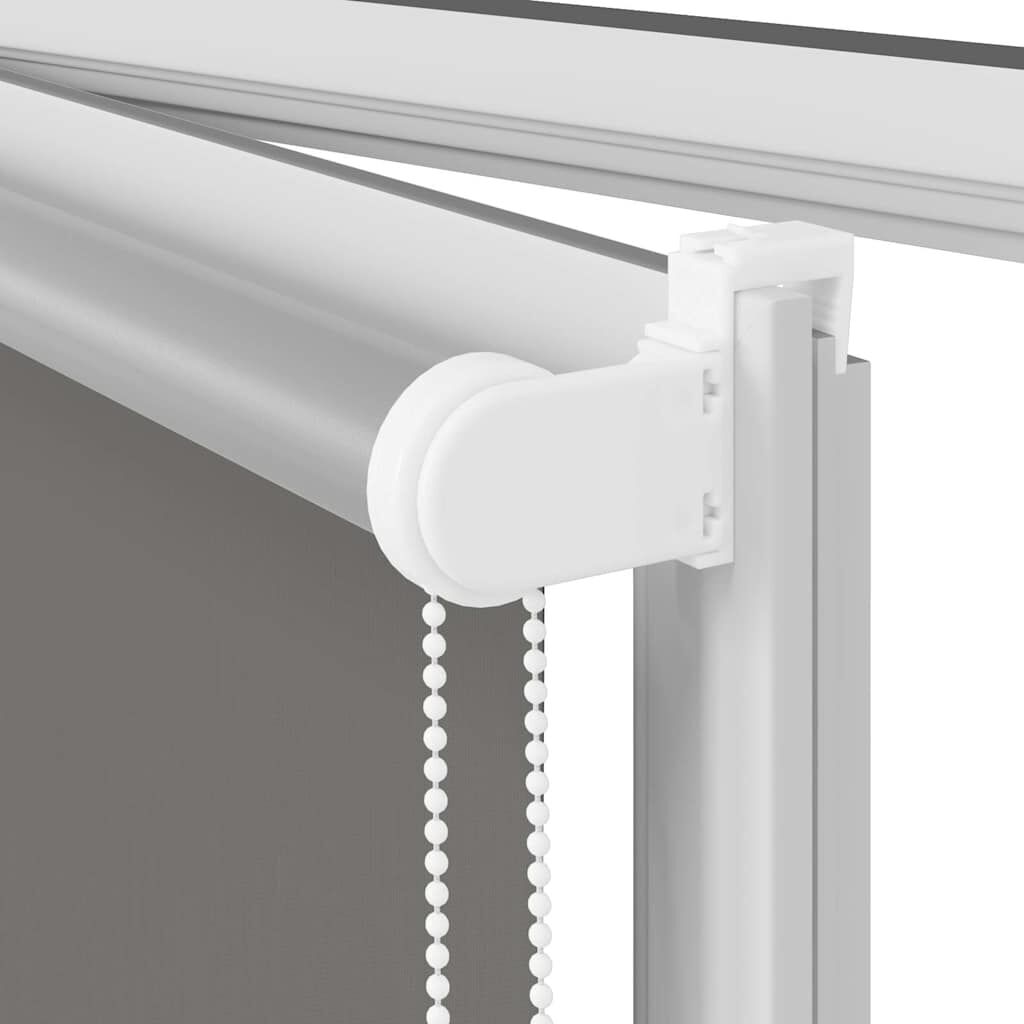 vidaXL Roller Blind Blackout γκρί 135x130 cm Πλάτος υφάσματος 131,6cm