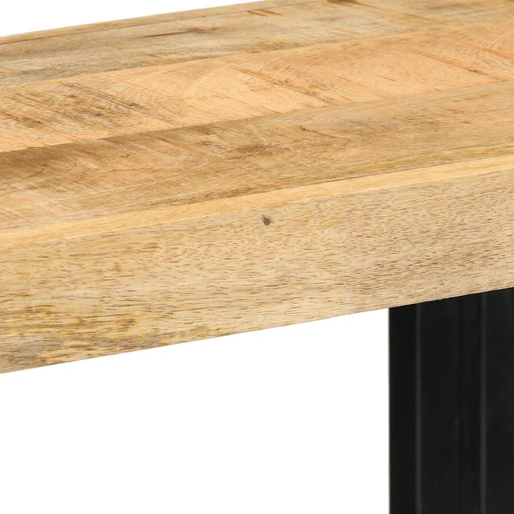 vidaXL Ράφι τοίχου 70x33x35 cm Στερεό ακατέργαστο ξύλο Mango