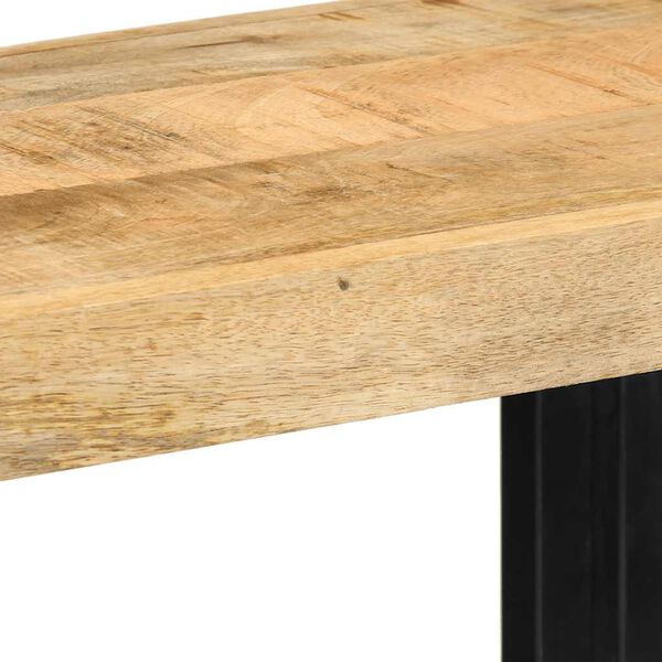 vidaXL Ράφι τοίχου 70x33x35 cm Στερεό ακατέργαστο ξύλο Mango