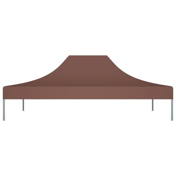 vidaXL Κάλυμμα Τέντας Εκδηλώσεων Καφέ 4 x 3 μ. 270 γρ/μ²