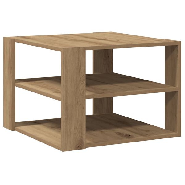 vidaXL Τραπεζάκι σαλονιού Artisan Oak 58x58x40 cm Κατασκευασμένο ξύλο