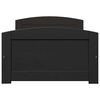 vidaXL Κρεβάτι ημέρας με 2 συρτάρια χωρίς στρώμα "IRUN" Μαύρο 90x200cm