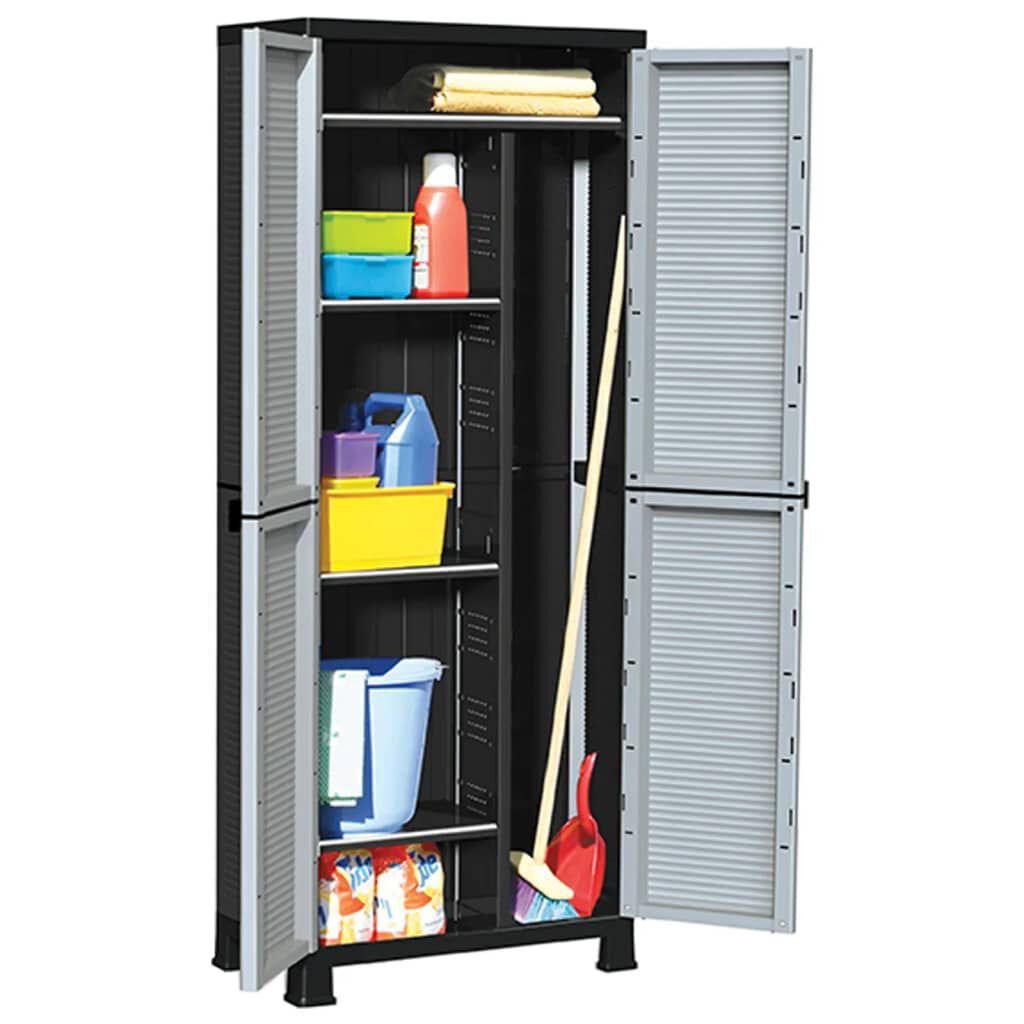 vidaXL Πλαστικό Ντουλάπι 68 x 39 x 171,5 εκ.