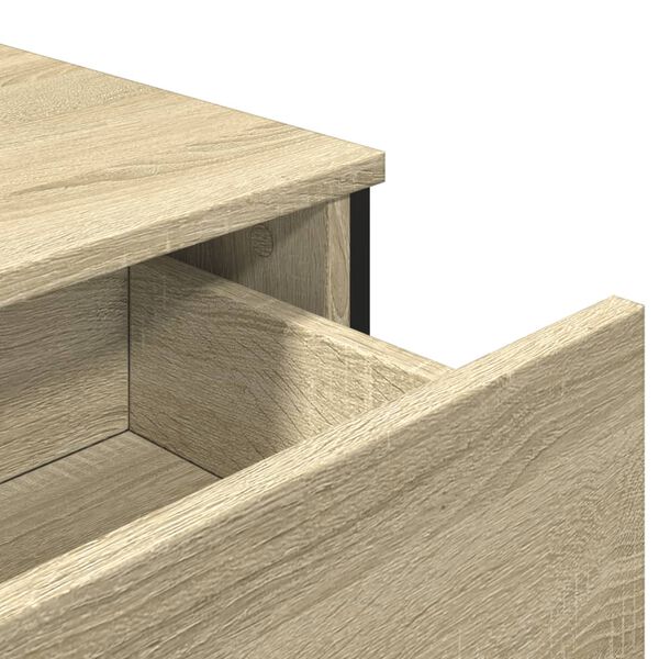 vidaXL Ντουλάπι Sonoma Δρυς 79,5x35,5x74,5 εκ. από Επεξεργασμένο Ξύλο