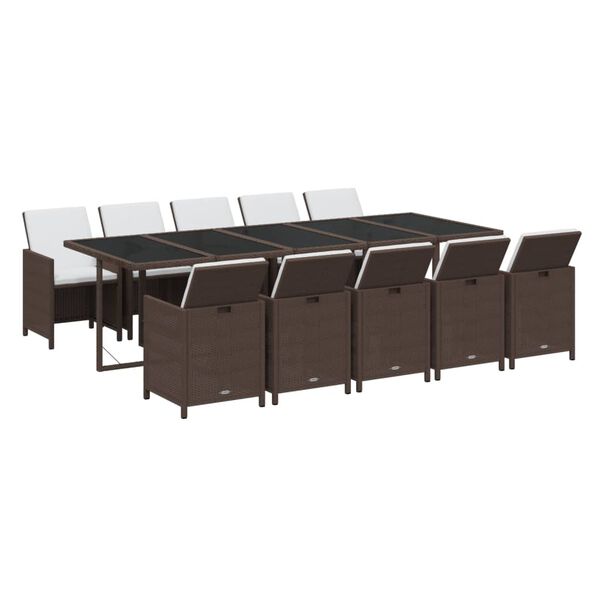 vidaXL &Sigma;&epsilon;&tau; &Tau;&rho;&alpha;&pi;&epsilon;&zeta;&alpha;&rho;ί&alpha;&sigmaf; &Kappa;ή&pi;&omicron;&upsilon; 11 &tau;&epsilon;&mu;. &Kappa;&alpha;&phi;έ &alpha;&pi;ό &Sigma;&upsilon;&nu;&theta;. &Rho;&alpha;&tau;ά&nu; &mu;&epsilon; &Mu;&alpha;&xi;&iota;&lambda;ά&rho;&iota;&alpha;