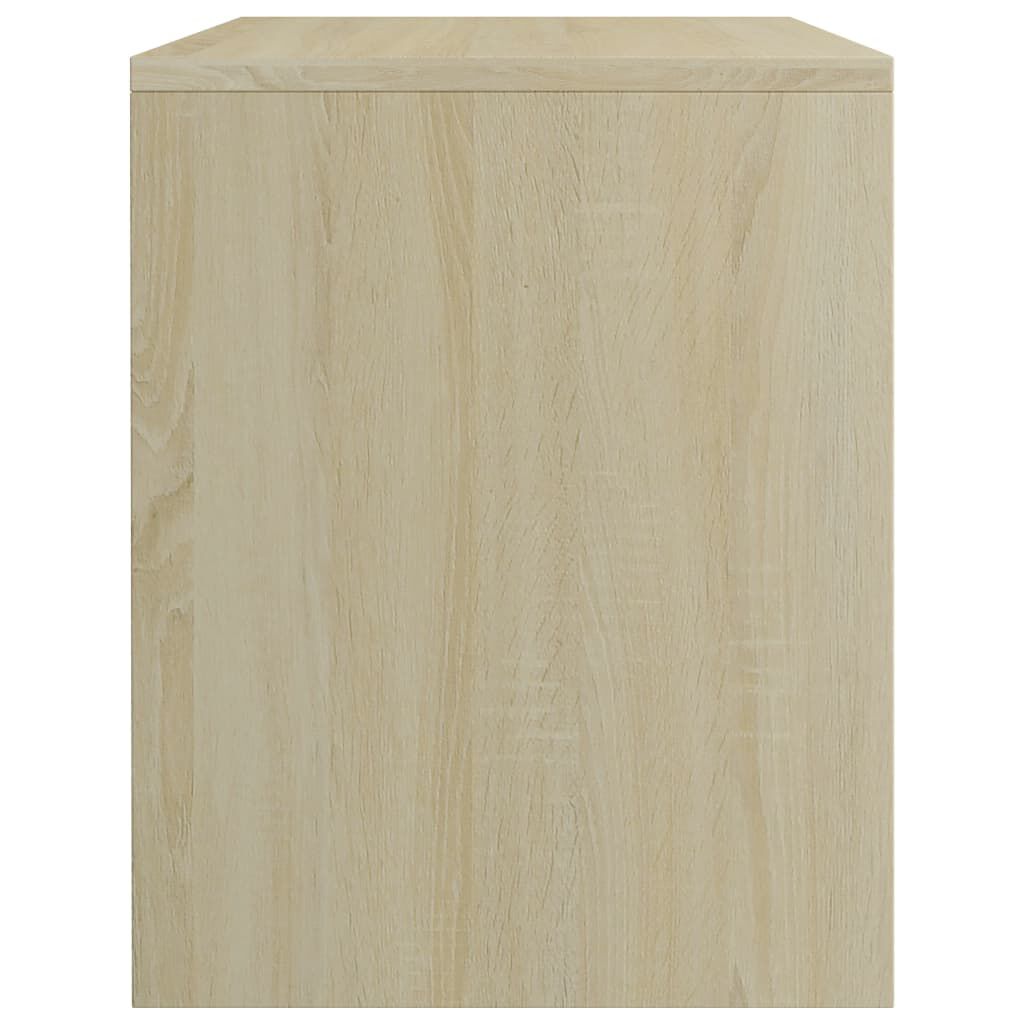 vidaXL Κομοδίνο Χρώμα Sonoma Δρυς 40 x 30 x 40 εκ. από Επεξ. Ξύλο