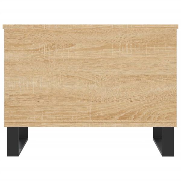 vidaXL Τραπεζάκι Σαλονιού Sonoma Δρυς 60x44,5x45εκ. Επεξεργασμένο Ξύλο