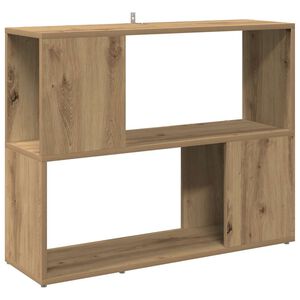 vidaXL &Nu;&tau;&omicron;&upsilon;&lambda;ά&pi;&iota; &beta;&iota;&beta;&lambda;ί&omega;&nu;/&delta;&iota;&alpha;&chi;&omega;&rho;&iota;&sigma;&tau;&iota;&kappa;ό &delta;&omega;&mu;&alpha;&tau;ί&omicron;&upsilon; Artisan Oak 80x24x63 cm
