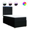 vidaXL &Kappa;&rho;&epsilon;&beta;ά&tau;&iota; Boxspring &mu;&epsilon; &Sigma;&tau;&rho;ώ&mu;&alpha; &Mu;&alpha;ύ&rho;&omicron; 90x190 &epsilon;&kappa;.&Upsilon;&phi;&alpha;&sigma;&mu;ά&tau;&iota;&nu;&omicron;