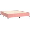 vidaXL &Kappa;&rho;&epsilon;&beta;ά&tau;&iota; Boxspring &mu;&epsilon; &Sigma;&tau;&rho;ώ&mu;&alpha; &Rho;&omicron;&zeta; 180x200 &epsilon;&kappa;. &Beta;&epsilon;&lambda;&omicron;ύ&delta;&iota;&nu;&omicron;