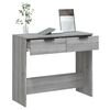 vidaXL Τραπέζι Κονσόλα Γκρι Sonoma 90x36x75 εκ. Επεξεργασμένο Ξύλο