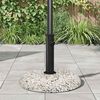 vidaXL Βάση ομπρέλας Πολύχρωμο και Μαύρο 45 x 45 x 40 cm