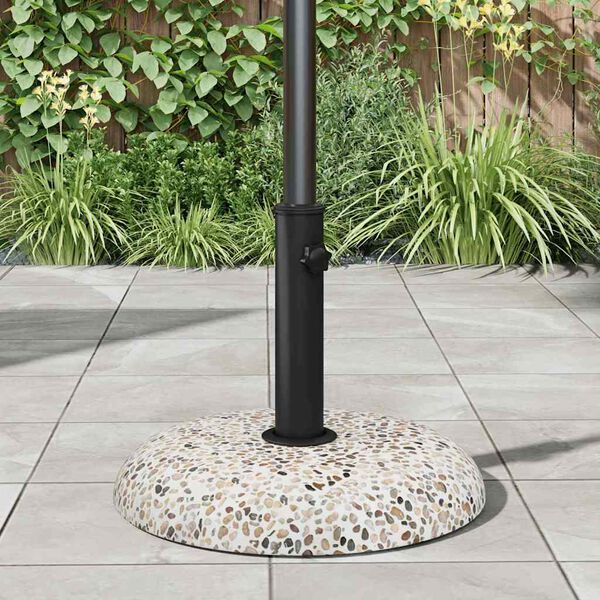vidaXL Βάση ομπρέλας Πολύχρωμο και Μαύρο 45 x 45 x 40 cm