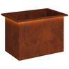 vidaXL &Zeta;&alpha;&rho;&nu;&tau;&iota;&nu;&iota;έ&rho;&alpha; &kappa;ή&pi;&omicron;&upsilon; &mu;&epsilon; LED &Sigma;&kappa; rusty 40 &times; 60 &times; 40 &epsilon;&kappa;