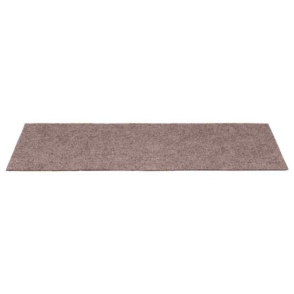 vidaXL Πατάκια Σκάλας 10 τεμ. Κρέμα 65x21x4 εκ. Βελονιασμένα