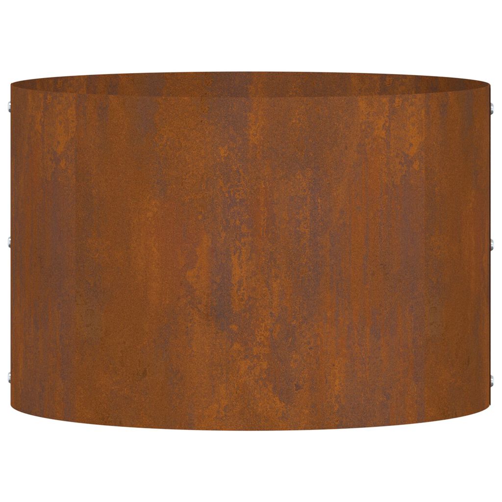 vidaXL Γλάστρα Corten Steel Corten Steel Μεσαία Ανθεκτική Κυλινδρική