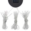 vidaXL Κιόσκι με Σήτα και Φωτάκια LED Taupe 3 x 3 x 2,73 μ.