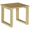 vidaXL Τραπέζι Ξαπλώστρας 3 pcs Καφέ 50.5 x 50 x 46 εκ.