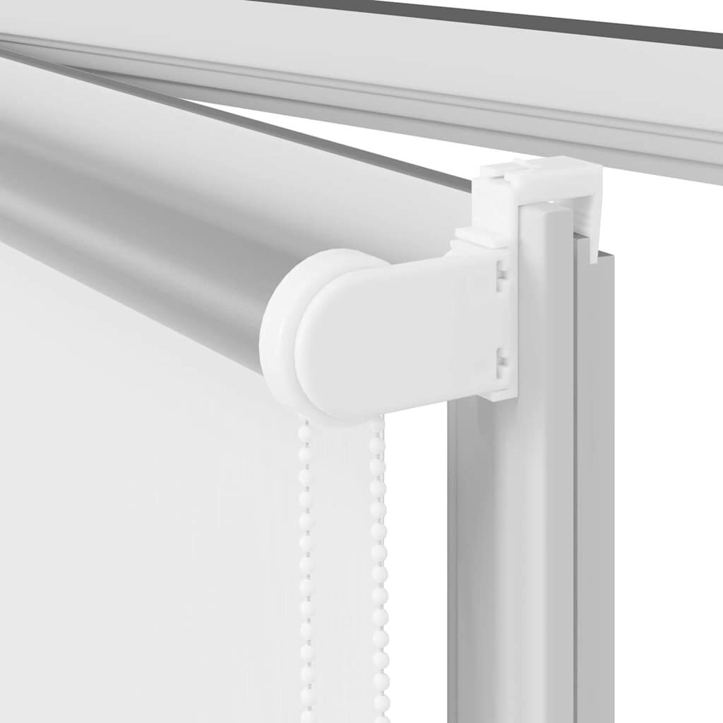 vidaXL Ρολέρ Μπλακάουτ Λευκό 160x150 εκ. Πλάτος υφάσματος 156,6εκ.