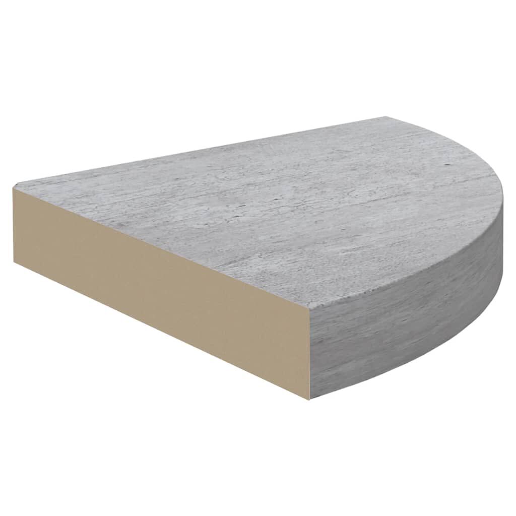 vidaXL Ράφια Τοίχου Γωνιακά 2 τεμ. Δρυς/Λευκό 25 x 25 x 3,8 εκ από MDF