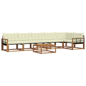 vidaXL &Sigma;&epsilon;&iota;&rho;ά &Kappa;&alpha;&nu;&alpha;&pi;έ &Epsilon;&xi;&omega;&tau;&epsilon;&rho;&iota;&kappa;&omicron;ύ &mu;&epsilon; &mu;&alpha;&xi;&iota;&lambda;ά&rho;&iota; 7 pcs &Phi;&upsilon;&sigma;&iota;&kappa;ό &kappa;&alpha;&iota; &Kappa;&rho;έ&mu;&alpha;