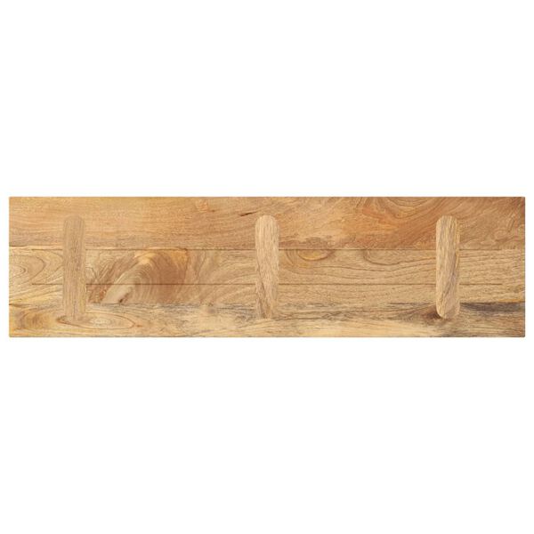 vidaXL Επιφάνεια Τραπεζιού Ορθογώνια 100x30x2,5 εκ. Μασίφ Ξύλο Μάνγκο