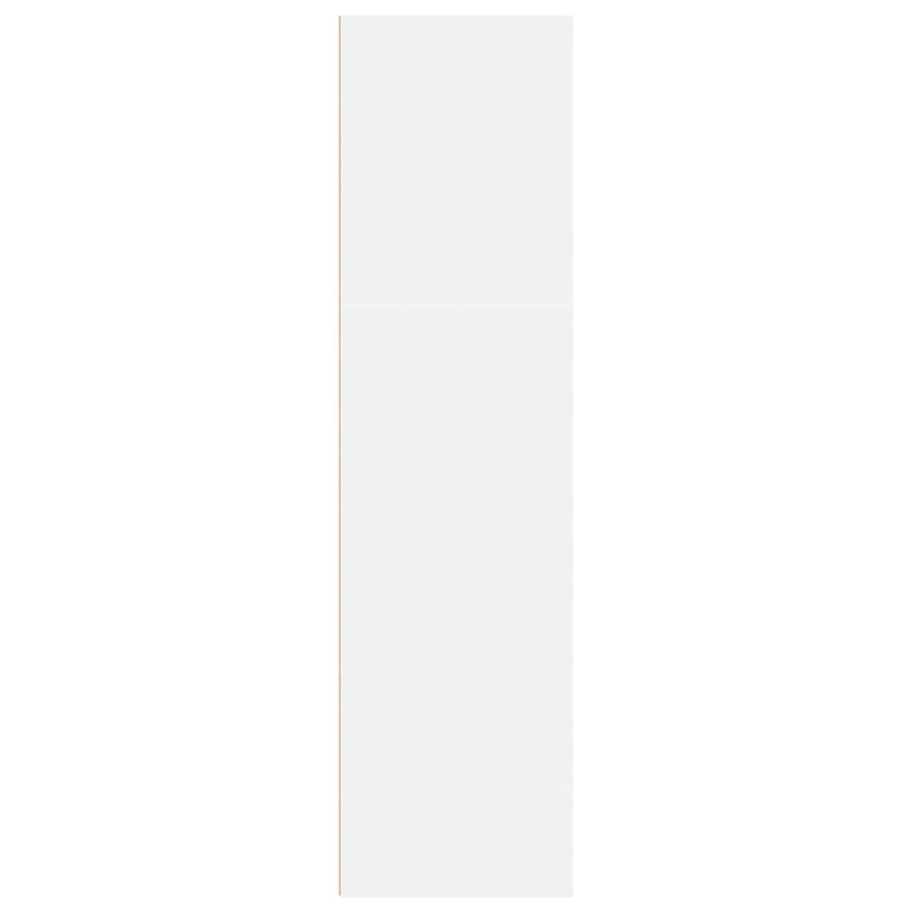 vidaXL Βιβλιοθήκη Λευκή 60x30x114 εκ. από Επεξεργασμένο Ξύλο
